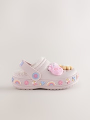 Pink Peppa Pig Cosy Lined Slipper Clogs - Image 2 of 5
