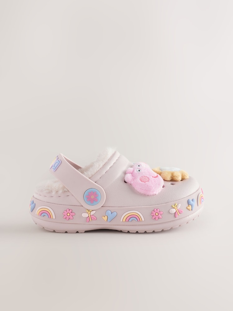 Pink Peppa Pig Cosy Lined Slipper Clogs - Image 2 of 5 Pink Peppa Pig Cosy Lined Slipper Clogs - Image 2 of 5