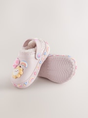 Pink Peppa Pig Cosy Lined Slipper Clogs - Image 3 of 5