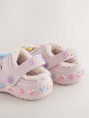 Pink Peppa Pig Cosy Lined Slipper Clogs - Image 4 of 5