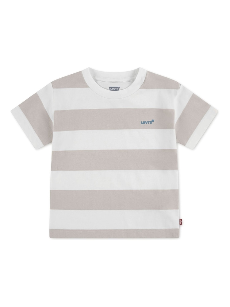 Levi's Orange Big Stripe Short Sleeve T-Shirt - Image 1 of 3