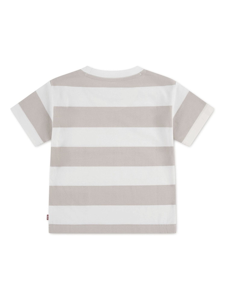 Levi's Orange Big Stripe Short Sleeve T-Shirt - Image 2 of 3