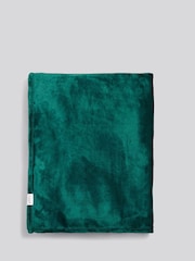 Us Polo Assn Teal Green Premium Plush Fleece Throw - Image 1 of 6