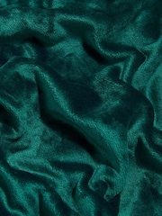 Us Polo Assn Teal Green Premium Plush Fleece Throw - Image 5 of 6