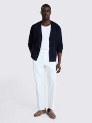 MOSS Blue Four Button Cardigan - Image 2 of 3