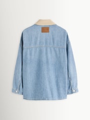 Free People Blue Lemon Denim Jacket - Image 2 of 5