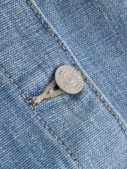 Free People Blue Lemon Denim Jacket - Image 3 of 5