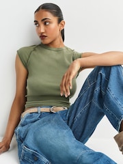 Free People Green Ever Had T-Shirt - Image 3 of 7
