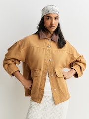 Free People Lemon Denim Jacket - Bild 1 von 6