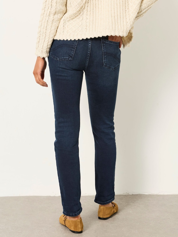 FatFace Chesham Ink Petite Girlfriend Jeans - Image 2 of 7