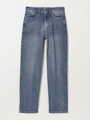 Azul escuro - Calça Jeans Reta Relaxada FatFace - Imagem 6 de 6