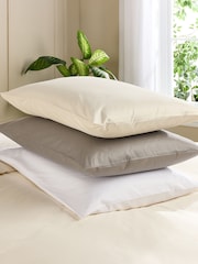 Hotel Pure Luxury White 5 Star Classic Pillowcase Pair - Image 2 of 6