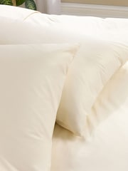 Hotel Pure Luxury Cream 5 Star Classic Pillowcase Pair - Image 3 of 6