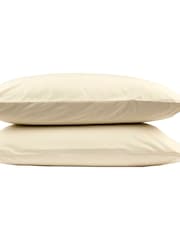 Hotel Pure Luxury Cream 5 Star Classic Pillowcase Pair - Image 6 of 6