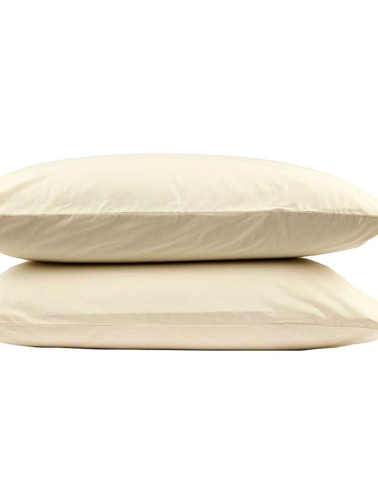 Hotel Pure Luxury Cream 5 Star Classic Pillowcase Pair - Image 6 of 6 Hotel Pure Luxury Cream 5 Star Classic Pillowcase Pair - Image 6 of 6