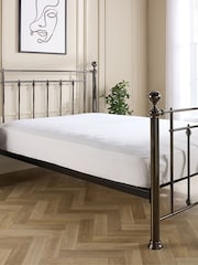 Hotel Pure Luxury White 4 Star Luxury Fitted Sheet - Image 3 of 4