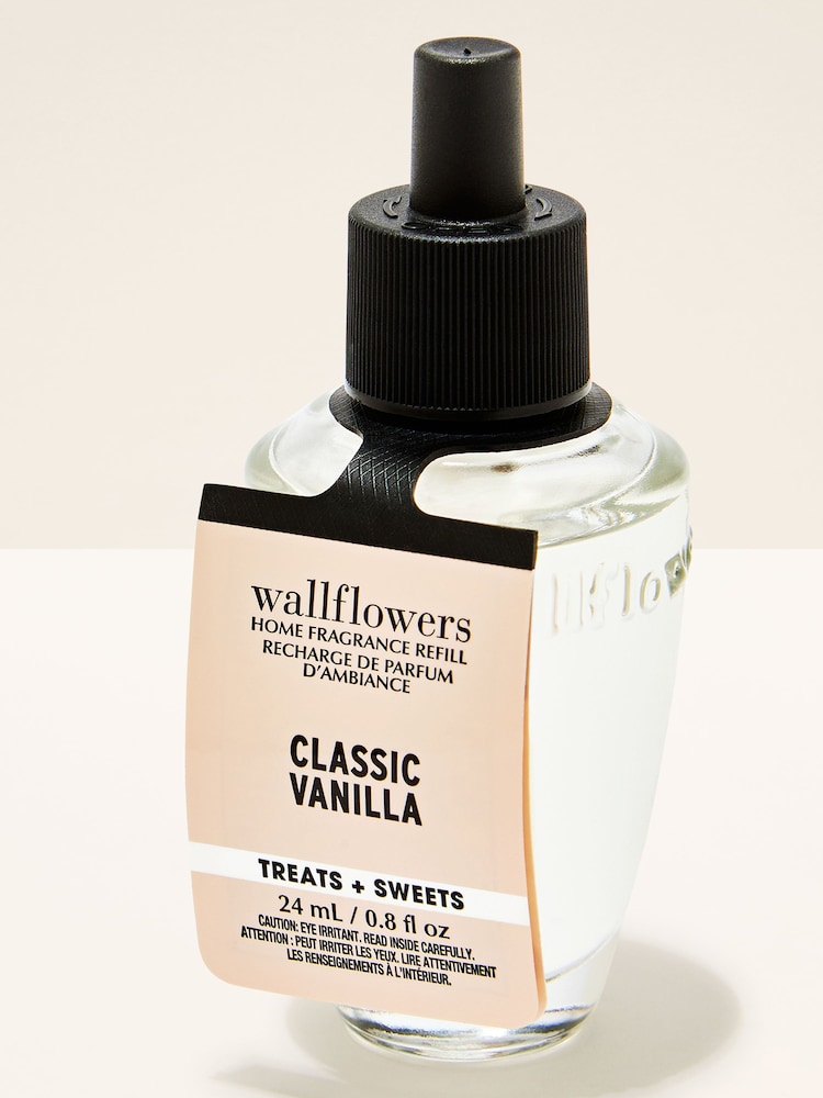 Bath & Body Works Classic Vanilla Wallflowers Fragrance Refill 24 ml - Image 1 of 3 Bath & Body Works Classic Vanilla Wallflowers Fragrance Refill 24 ml - Image 1 of 3