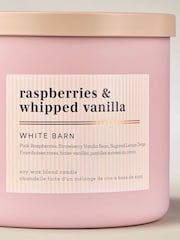 Bath & Body Works Raspberries & Whipped Vanilla 3 Wick Candle 411g - Image 2 of 3