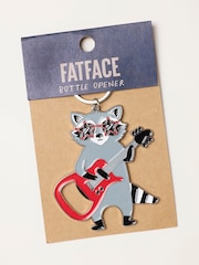 FatFace Rocking Racoon Bottle Opener Keyring - Obraz 1 z 3