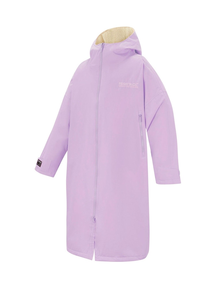 Regatta Purple Adult Waterproof Changing Robe - Image 9 of 9