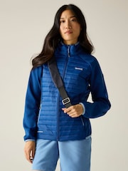 Regatta Blue Clumber Hybrid Jacket - Image 1 of 9