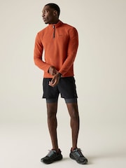 Regatta Orange Thompson Marl Fleece - Image 3 of 7