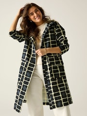 Regatta Black Orla Longer Length Waterproof Jacket - Image 1 of 9