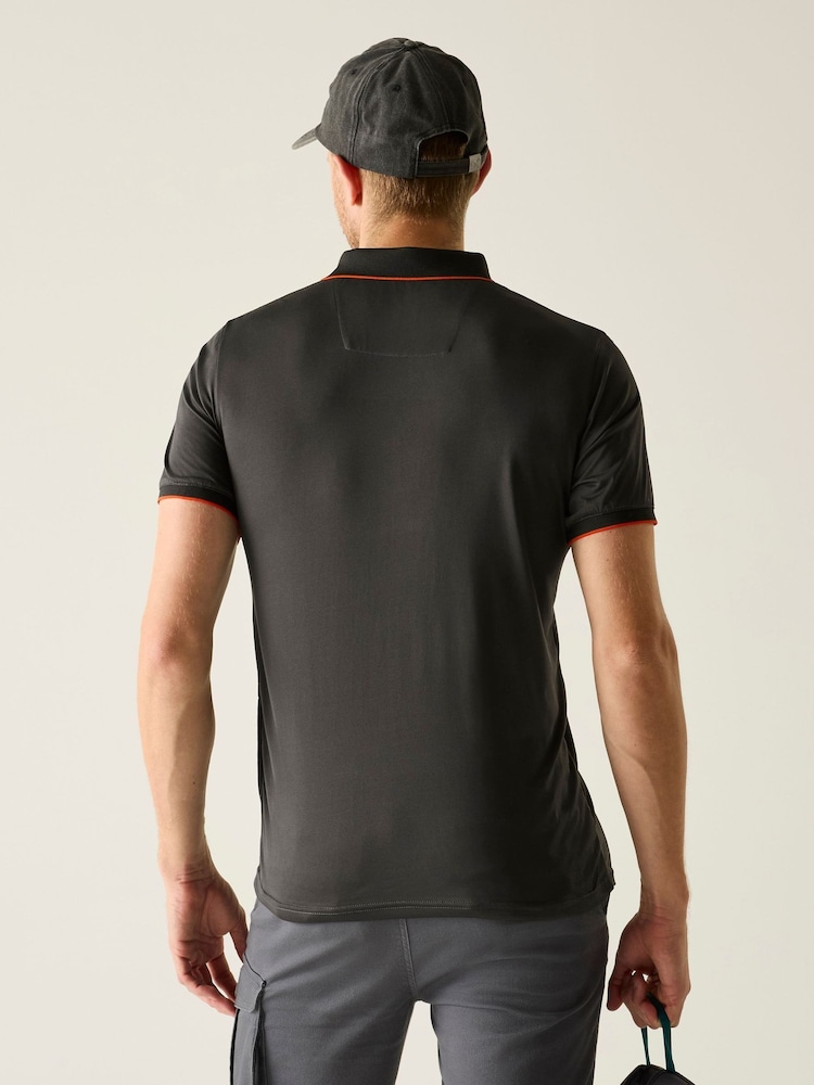 Regatta Grey Remex II Polo Shirt - Image 2 of 7