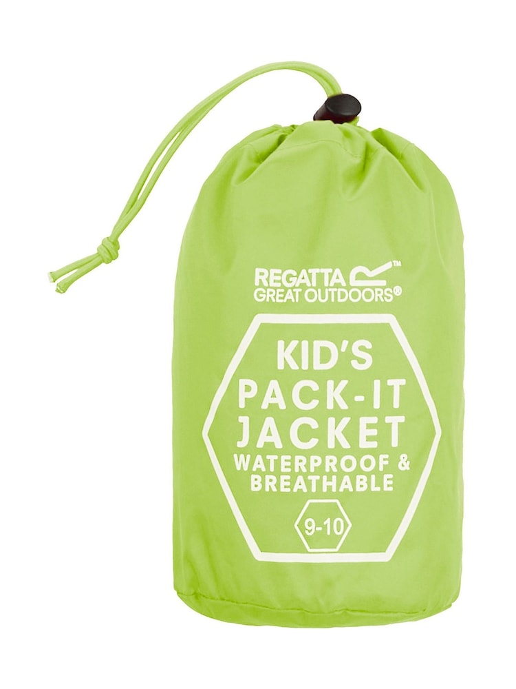 Regatta Green Kids Pack It Jacket III - Image 10 of 10
