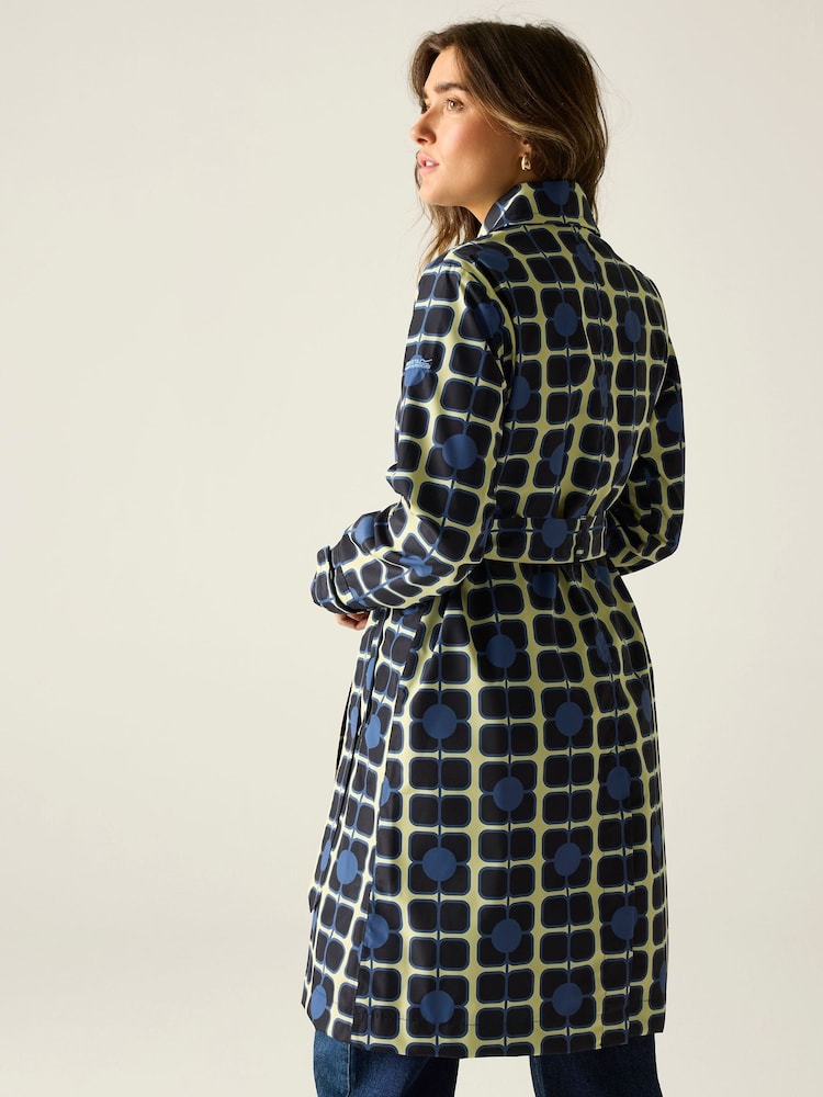 Regatta Blue Orla Waterproof Trench Jacket - Image 2 of 9