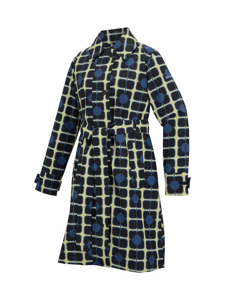 Regatta Blue Orla Waterproof Trench Jacket - Image 9 of 9