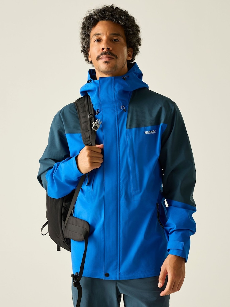 Regatta Blue Freesdale Waterproof Jacket - Image 1 of 9