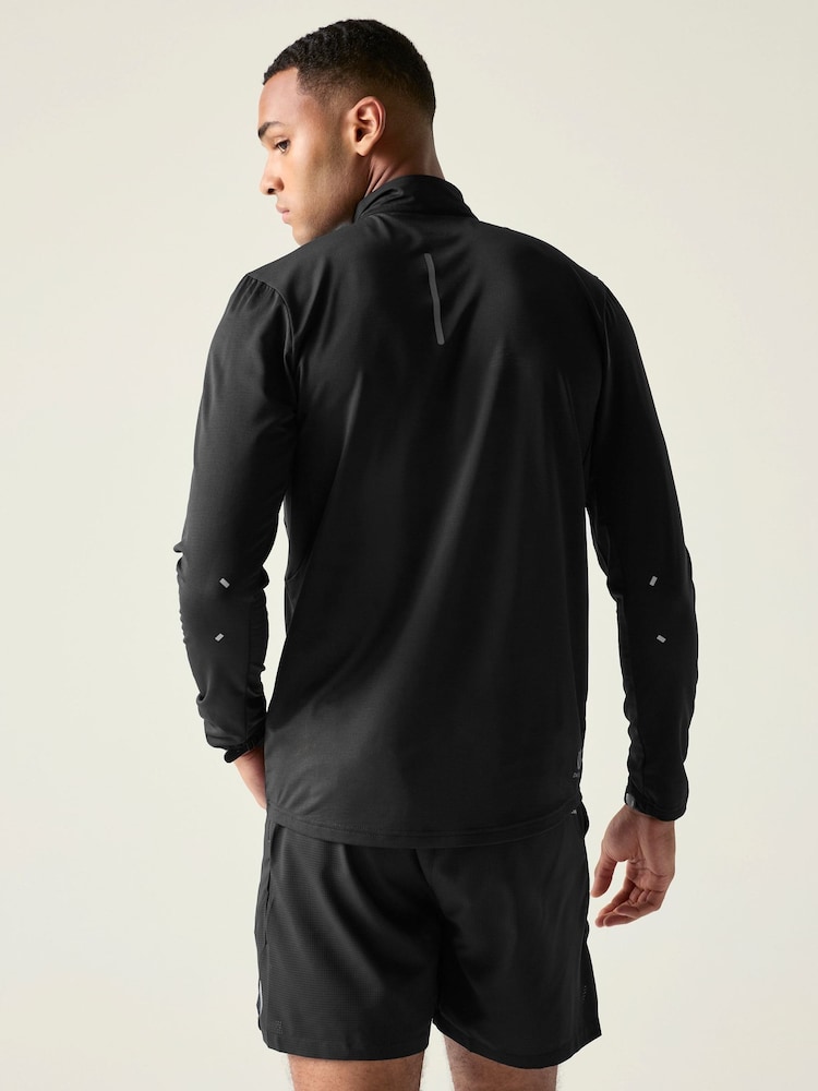 Dare 2b Black Power Up IV Jersey Sweat Top - Image 2 of 8