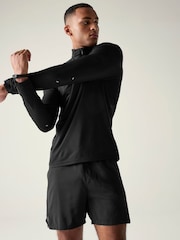 Dare 2b Black Power Up IV Jersey Sweat Top - Image 4 of 8