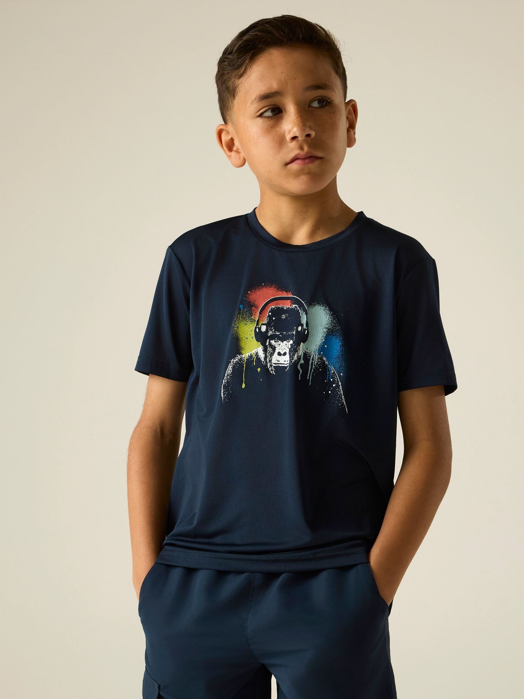 Dare 2B Unisex Kids Blue Kids’ Amuse Iii T-Shirt Size: 11-12 Years - Image 4