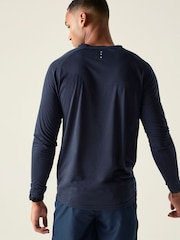Dare 2b Blue Agile Long Sleeved T-Shirt - Image 2 of 7