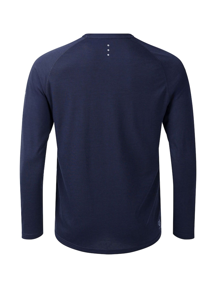 Dare 2b Blue Agile Long Sleeved T-Shirt - Image 7 of 7 Dare 2b Blue Agile Long Sleeved T-Shirt - Image 7 of 7