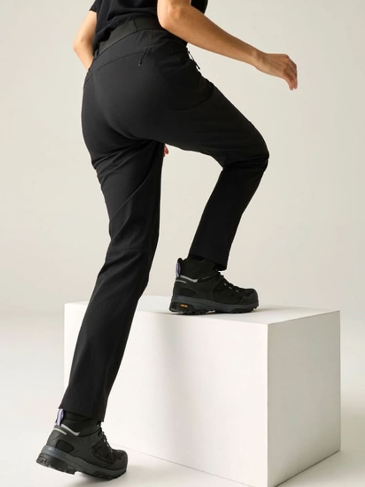 Dare 2b Black Torrek Lite Water Repellent Trouser - Image 2 of 7 Dare 2b Black Torrek Lite Water Repellent Trouser - Image 2 of 7