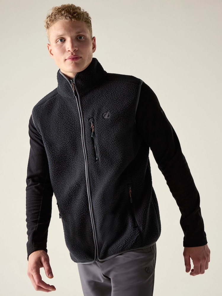 Dare 2b Black Dare 2b Camber Fleece Gilet - Image 1 of 9