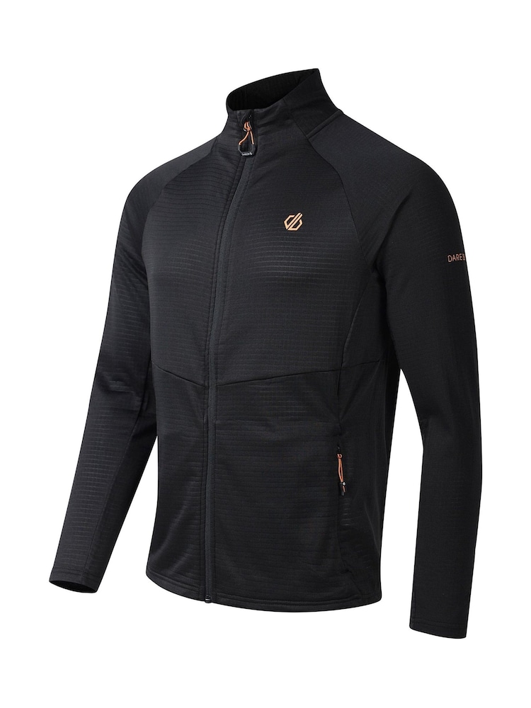 Dare 2b Black Apex Stretch Midlayer Jumper - Image 2 of 3