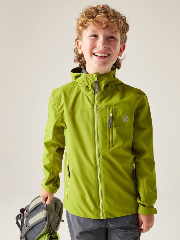 Dare 2b Green Kids Switch II Waterproof Jacket - Image 1 of 9