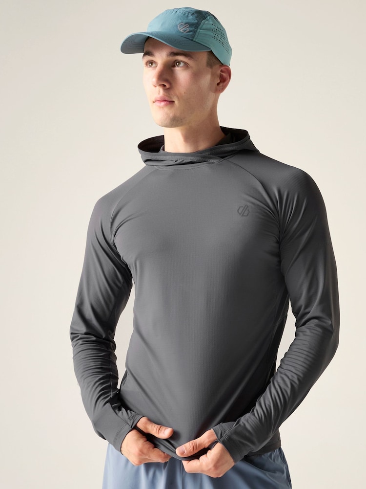 Dare 2b Grey Mens Sprint City Hoodie - Image 1 of 9