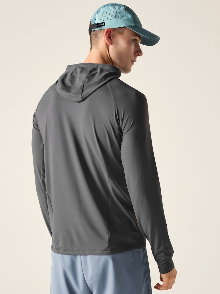Dare 2b Grey Mens Sprint City Hoodie - Image 2 of 9