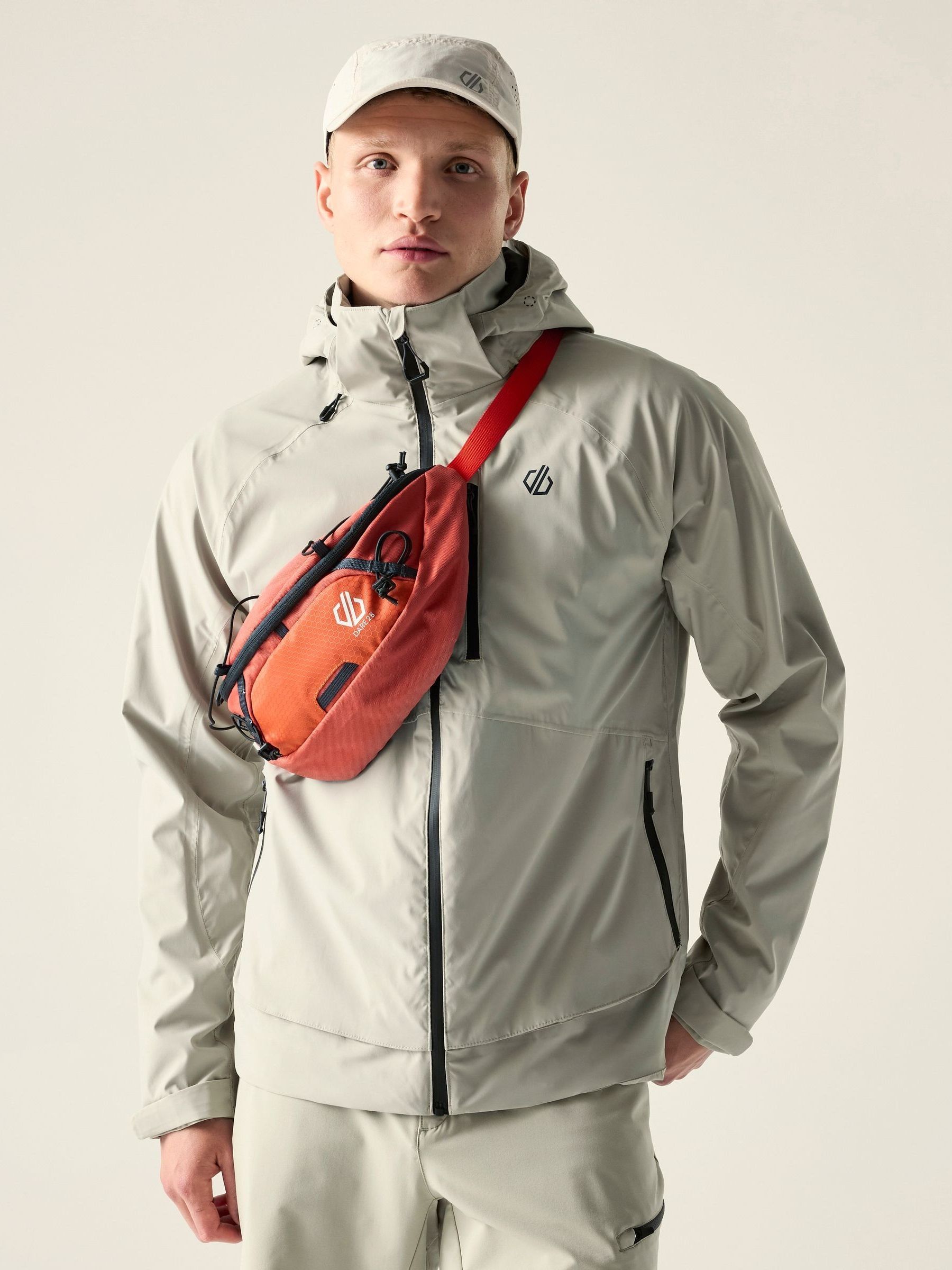 Dare 2B Men's White Waterproof Switch Out Iii Jacket Size: Xxl - Image 5