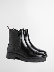 Barbour® Black Wilton Chelsea Wellies - Image 1 of 5