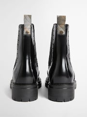 Barbour® Black Wilton Chelsea Wellies - Image 4 of 5