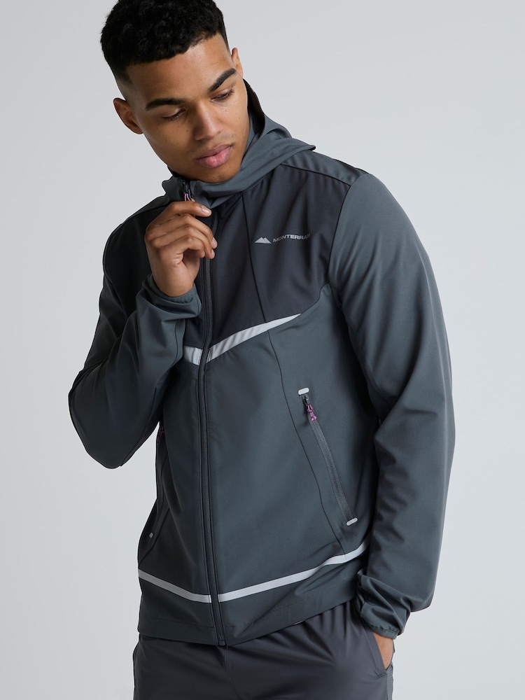 Monterrain Grey Defence Windrunner Jacket - Image 1 of 5