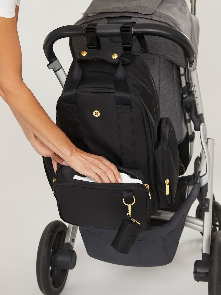 Huggies Black Water Resistant Baby Changing Bag - Image 11 of 11