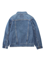 Levi's Blue Denim Trucker Jacket - Image 2 of 2