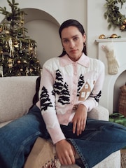 Pink/White Family Matchback Christmas Jumper - Image 1 of 13